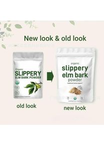Ulmus Rubra Slippery Elm Bark Powder Natural Herbal Supplement Supports Gut Health Soothes Irritation Promotes Digestive