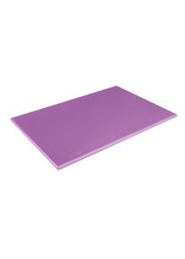 Tabla de Cortar Hygiplas de Alta Densidad Púrpura - 450x300x25mm