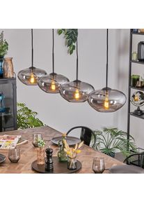 hofstein Mertola Lámparas suspendidas, Lámparas colgantes Ahumado, 4 luces