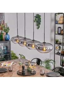 hofstein Mertola Lámparas suspendidas, Lámparas colgantes Transparente, Ahumado, 4 luces