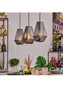 hofstein Duren Lámparas suspendidas, Lámparas colgantes Negro, 3 luces