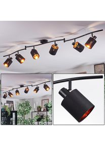 hofstein Fallhagen Plafones, Spot techo Negro, 6 luces
