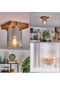 hofstein Donar Plafones Color madera, 1 luz