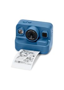 Tchibo - Aparat fotograficzny z drukarką - kolor: niebieski