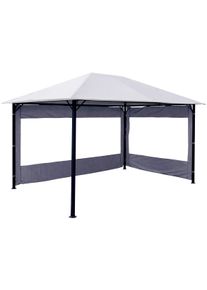 Quick Star Pavillonseitenteil »Nizza« mit 2 Fenster in grau