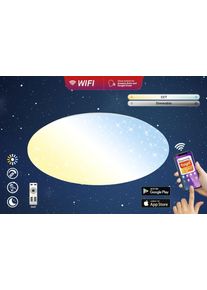 Briloner Leuchten Smarte LED-Leuchte »LINK« in weiß