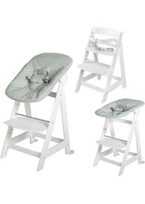 Roba Hochstuhl »Treppenhochstuhl 2-in-1 Set Style in grün, Größe B/H/T: 45 cm x 80 cm x 54 cm