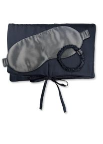 AILORIA Seidentuch »Tasche, Schlafmaske & Scrunchie S TRAVEL SET BEAUTY S« in schwarz