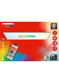 Briloner Leuchten Smarte LED-Leuchte »CENTRO S« in silberfarben