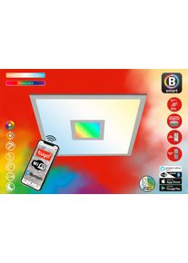 Briloner Leuchten Smarte LED-Leuchte »CENTRO S« in silberfarben