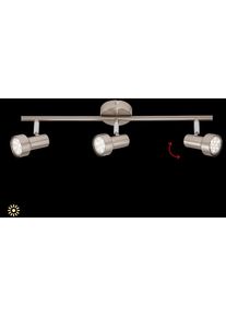 Briloner Leuchten LED Deckenleuchte »Sub« in silberfarben