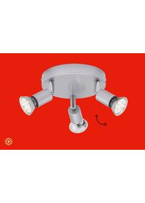 Briloner Leuchten LED Deckenleuchte »Picco« in silberfarben