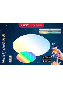 Briloner Leuchten Smarte LED-Leuchte »LINK COLOUR« in weiß