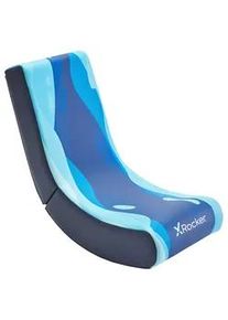 X Rocker Gamingsessel , Blau , Textil , 41x65x85 cm , Büromöbel, Bürostühle, Gaming-Sessel
