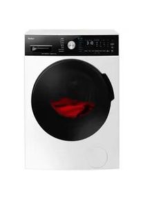 Amica Waschmaschine , Schwarz, Weiß , Metall, Kunststoff , 59.5x85.0x47.5 cm , Startzeitvorwahl, Kindersicherung, Aquastop, LED-Anzeigen, Schaumerkennung , Elektrogeräte, Standgeräte, Waschmaschinen