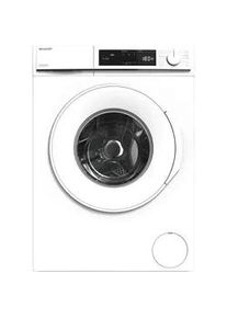 Sharp Waschmaschine , Weiß , Metall, Kunststoff, Glas , 59.7x84.5x58.2 cm , Startzeitvorwahl, Restzeitanzeige, Handwäsche, Kindersicherung, Aquastop, Einknopfbedienung, Auslaufschutz, Überlaufschutz, Überhitzungsschutz, Unwuchtkontrolle, Schaumerkennung , Elektrogeräte, Standgeräte, Waschmaschinen