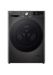 LG Waschtrockner , Schwarz , Metall, Kunststoff, Glas , D , 60x85x62 cm , Elektrogeräte, Standgeräte, Waschtrockner