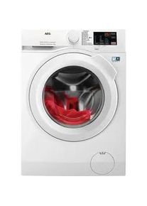 AEG Waschmaschine , Weiß , Metall, Kunststoff , 59.6x84.7x57.7 cm , Startzeitvorwahl, Restzeitanzeige, Kindersicherung, Signal am Programmende, Aquastop, LED-Anzeigen, Mengenautomatik, verstellbare Standfüße , Elektrogeräte, Standgeräte, Waschmaschinen