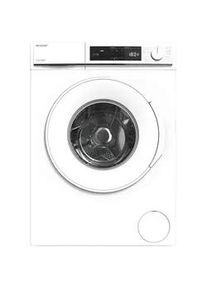 Sharp Waschmaschine , Weiß , Metall, Kunststoff, Glas , 59.7x84.5x49.7 cm , Startzeitvorwahl, Restzeitanzeige, Handwäsche, Kindersicherung, Signal am Programmende, Aquastop, Beleuchtung, Einknopfbedienung, Auslaufschutz, LED-Anzeigen, Überlaufschutz, Unwuchtkontrolle, verstellbare Standfüße, Schaumerkennung , Elektrogeräte, Standgeräte, Waschmaschinen