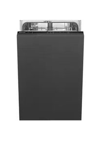 Smeg Geschirrspüler , Edelstahlfarben , Metall, Kunststoff , 44.6x81.8x55 cm , Startzeitvorwahl, AquaStop, Klarspülmangelanzeige, Akustisches Signal am Programmende, Multi-Tab-Funktion, Dosierassistenz, automatische Türöffnung, Schlepptür, Maschinenreinigung, Programmverkürzung, höhenverstellbare Füße, Einstellung der Wasserhärte, Wassermanagement-System , Küchen, Küchenelektrogeräte, Geschirrspül
