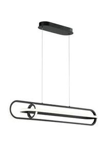 Elstead Lighting Led-Hängeleuchte , Schwarz , Metall, Kunststoff , 44.9 cm , höhenverstellbar , Lampen & Leuchten, Leuchtenserien