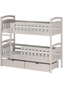 Kids Collective Etagenbett 90x200 cm mit zwei Schubladen in Kaschmir , Holzwerkstoff , 90x200 cm , Babymöbel & Kindermöbel, Kinderzimmer & Jugendzimmer, Stockbetten