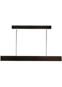 Led-Pendelleuchte , Schwarz , Metall , länglich , G , 0.8x8x100 cm , RoHS, Europäischer Sicherheitsstandard , höhenverstellbar , Lampen & Leuchten, Leuchtenserien