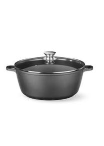 Casseruola con rivestimento antiaderente, HENDI, 7,5L, Nero, 387x310x(H)130mm