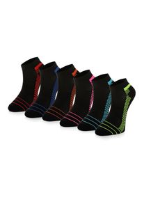 Crea Socks Kvinnor Ankelsockor 'Sport' svart Storlek 39