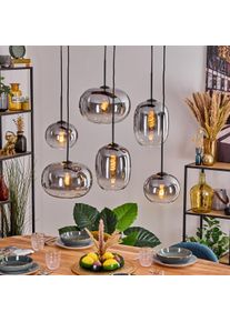 hofstein Apedo Pendellampa, Pendelbelysning Klart, Rökfärger, 6-ljuskällor