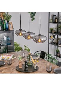 hofstein Mertola Pendellampa, Pendelbelysning Rökfärger, 3-ljuskällor