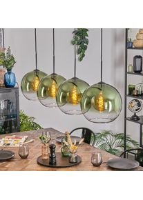 hofstein Koyoto Pendellampa, kullampa, Pendelbelysning Grön, Klart, 4-ljuskällor