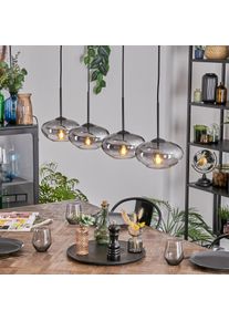 hofstein Mertola Pendellampa, Pendelbelysning Klart, Rökfärger, 4-ljuskällor