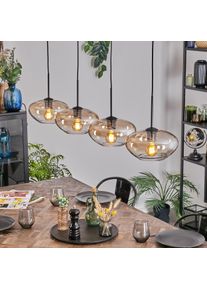 hofstein Mertola Pendellampa, Pendelbelysning Amber, Klart, 4-ljuskällor