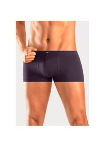 H.I.S. H.I.S, Herren, Hipster Packung, 5 Stk. knapp sitzende Boxershorts aus Baumwollstretch, aubergine, blau, grau-meliert, anthrazit, blau-gr&uuml;n, 5 Stk., 5 