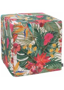 H.O.C.K. , HOCKer »Beach Life eckig« 1 Stk. tlg. 45/45/45 cm , bunt , Kissen: 100% Polyacryl. Füllung: 100% Synthetik