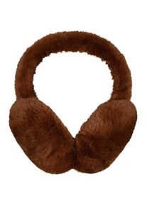 monari , Ohrenwärmer Regular fit mit Fellimitat , whisky