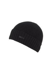 BOSS , Beanie »Fati« aus Rippenstrick , Black