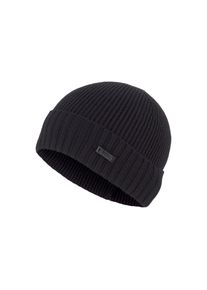 BOSS , Beanie »Fati« aus Rippenstrick , Dark Blue