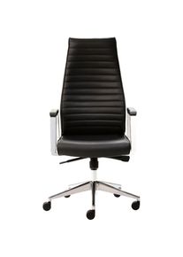 mayer Sitzmöbel Mayer Sitzmöbel , Bürostuhl () "MyDeluxe" , schwarz + Alu poliert