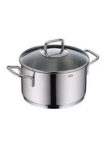 Silit , Kochtopf »Extra Cook, mit Glasdeckel« 2 Stk. tlg. Edelstahl 18/10 , Edelstahl