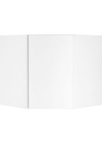 Optifit , Eckhängeschrank »Roth« Breite 60 x 60 cm , weiß/weiß , weiß