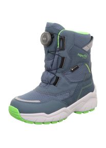 Superfit , Kinder,Jugendliche , Winterstiefel »CULUSUK 2.0 WMS: weit« , Snowboots mit praktischem BOA-Dreh-Schnellverschluss , blau-hellgrün , 34 ,...