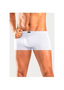 H.I.S. H.I.S, Herren, Hipster Packung, 5 Stk. knapp sitzende Boxershorts aus Baumwollstretch, wei&szlig;, 5 Stk., 4S -5 Stk., wei&szlig;, H.I.S Hipster im 5er Pack