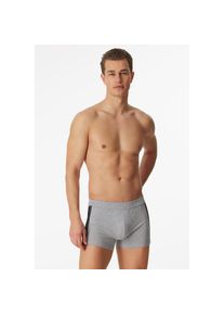 Schiesser, Herren, Boxer &raquo;95/5&laquo; 3er-Pack, mit softem, tonalem Bund, kontraststarke Seitenstreifen, 202-grau, 7, 202-grau, Herren-Boxershorts von 