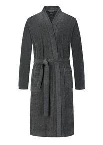 Caw&ouml; Big & Tall Sizes - Caw&ouml; - Cotton bathrobe with ribbed texture - 58