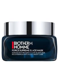 Biotherm Homme Force Supreme Black Mask Anti-ageing care Male 50 ml