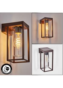 hofstein Lagarelhos Lampada da parete per esterno, Applique Ruggine, 1-Luce