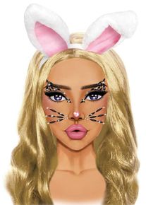 Animal Adhesive Face Jewels Sticker