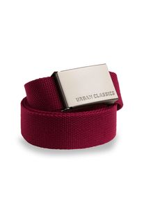 Canvas G&uuml;rtel weinrot, Textil, Urban Classics